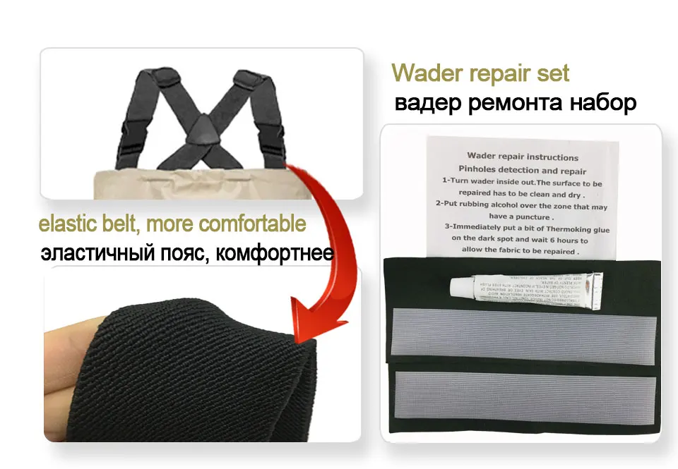 钓鱼鞋裤套装橡胶底鞋_19