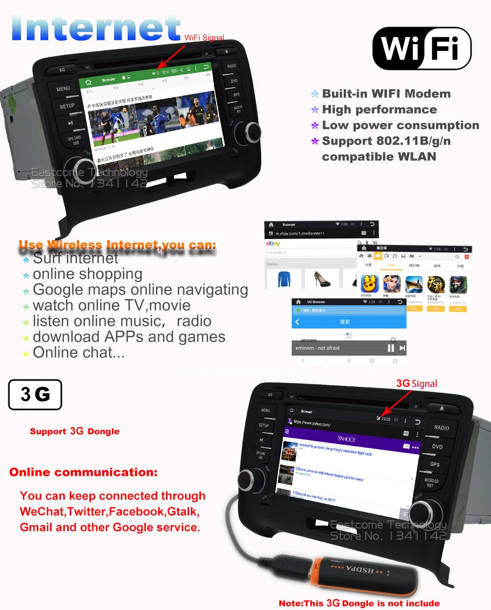Clearance Octa Core 8 Core Android 6.0 Car DVD Player For AUDI TT 2006 2007 2008 2009 2010 2011 2012 2013 With GPS Navigation Bluetooth 7