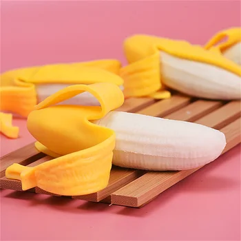 

Squeezing toy Decompression toys lovely simulation banana Funny toy Children's gift birthday present