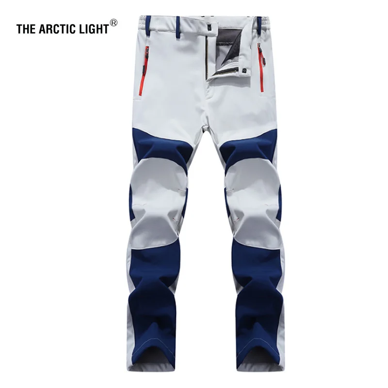 El Ártico luz caza escalada Camping Trekking pantalones cáscara suave otoño invierno calidez impermeable Protección Radiológica hombres