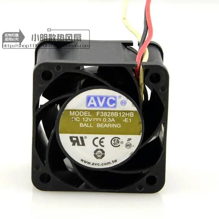 

New original F3828B12HB 3828 12V 0.3A mute cooling fan 38 * 38 * 28MM