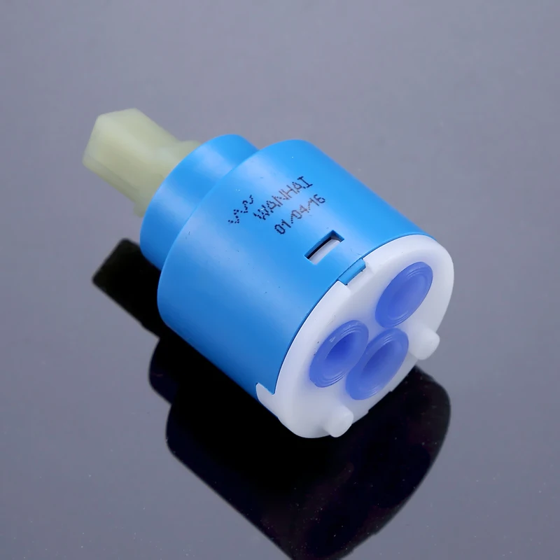 Ceramic Cartridge Faucet Cartridge Mixer Low Torque Faucet Accessories Rotation Flat Base 35mm / 40mm faucet cartridge