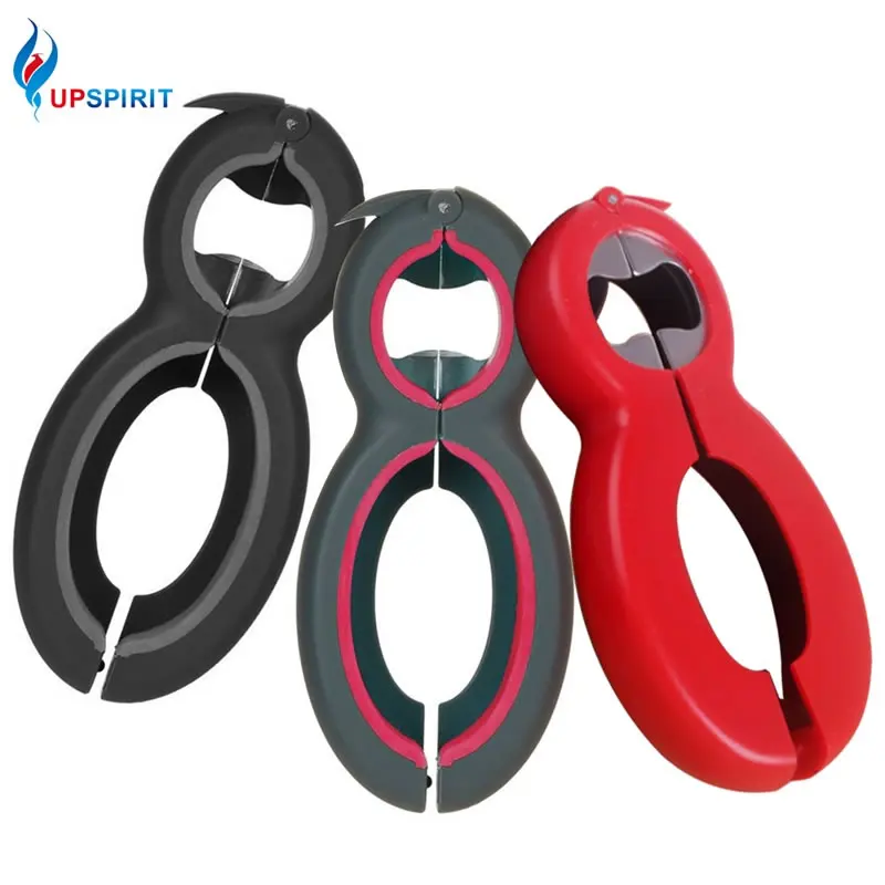 

Upspirit Can Bottle Jar Opener 8 Shaped Wrench Beer Beverage Can Opener Multifunctional Wine Jar Can Opener Kitchen Bar Tool