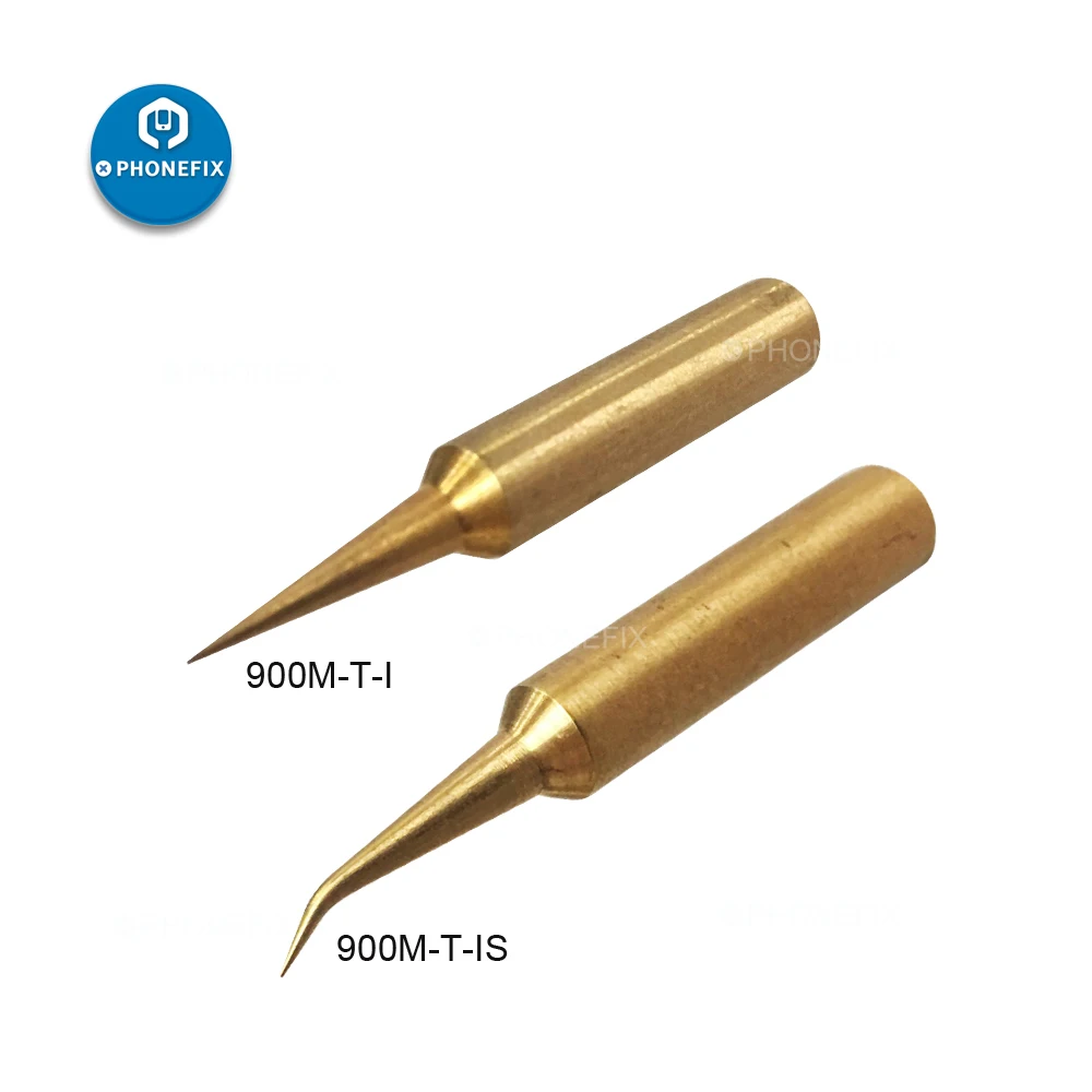 Ремонт телефона pcb Специальный железный кончик паяльника Перемычка провода УФ-клея чистящий паяльник наконечник 900M-T-I 900M-T-IS 900M-T-CJ