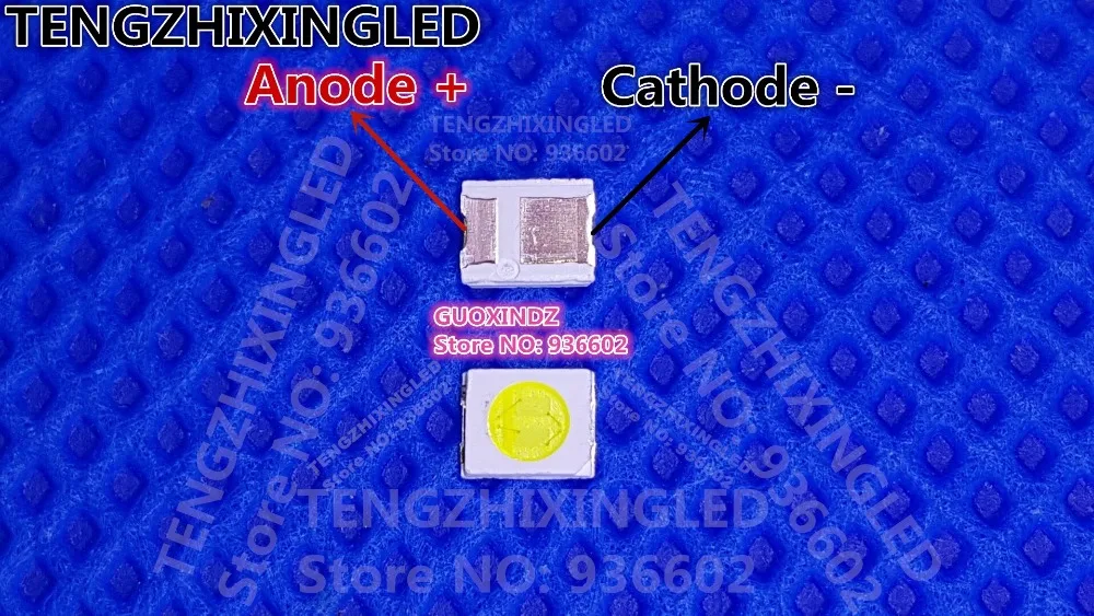 

HONGLI TRONIC DOUBLE CHIPS LED Backlight 1210 3528 2835 1W 3V 100LM Cool white LCD Backlight for TV TV Application