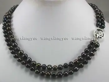 

7-8MM White Akoya Cultured Pearl/Red Jade bracelets necklace earrings set A026