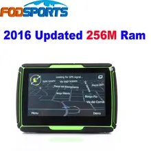2016 обновлено 256 м! Fm и 8 ГБ обновление! 4.3 » водонепроницаемый Bluetooth GPS навигатор + 8 ГБ вспышка + профессиональный карты