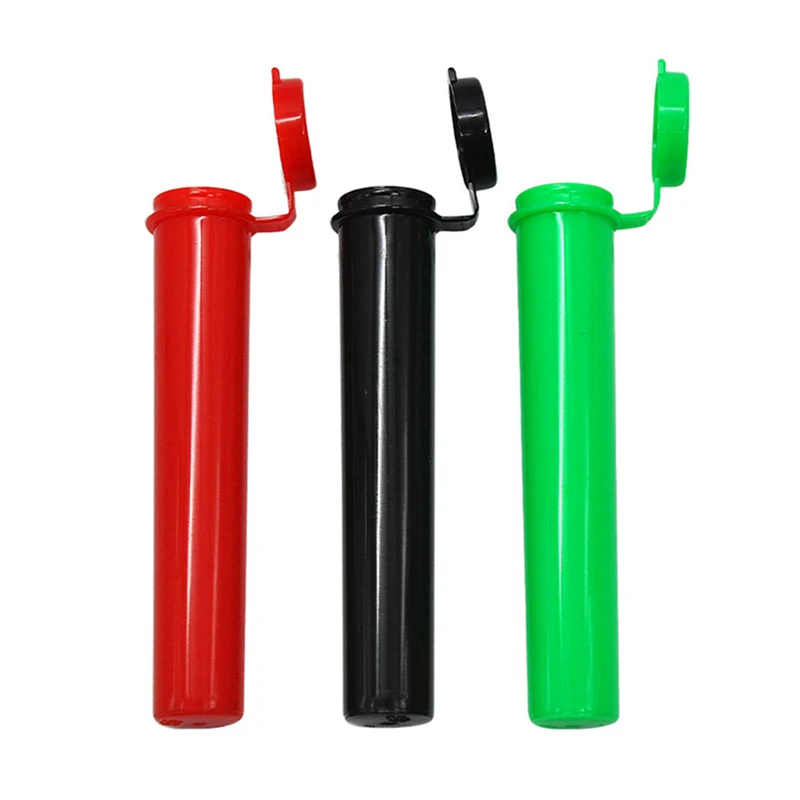 

95MM Doob Tube Vial Waterproof Airtight Smell Proof Odor Sealing Container Smoking Accessories Pill Containers color random