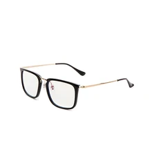 Новые анти-голубые легкие очки металлические ножки компьютерные очки женские с чехлами lentes luz azul анти-голубые легкие очки женские 7140