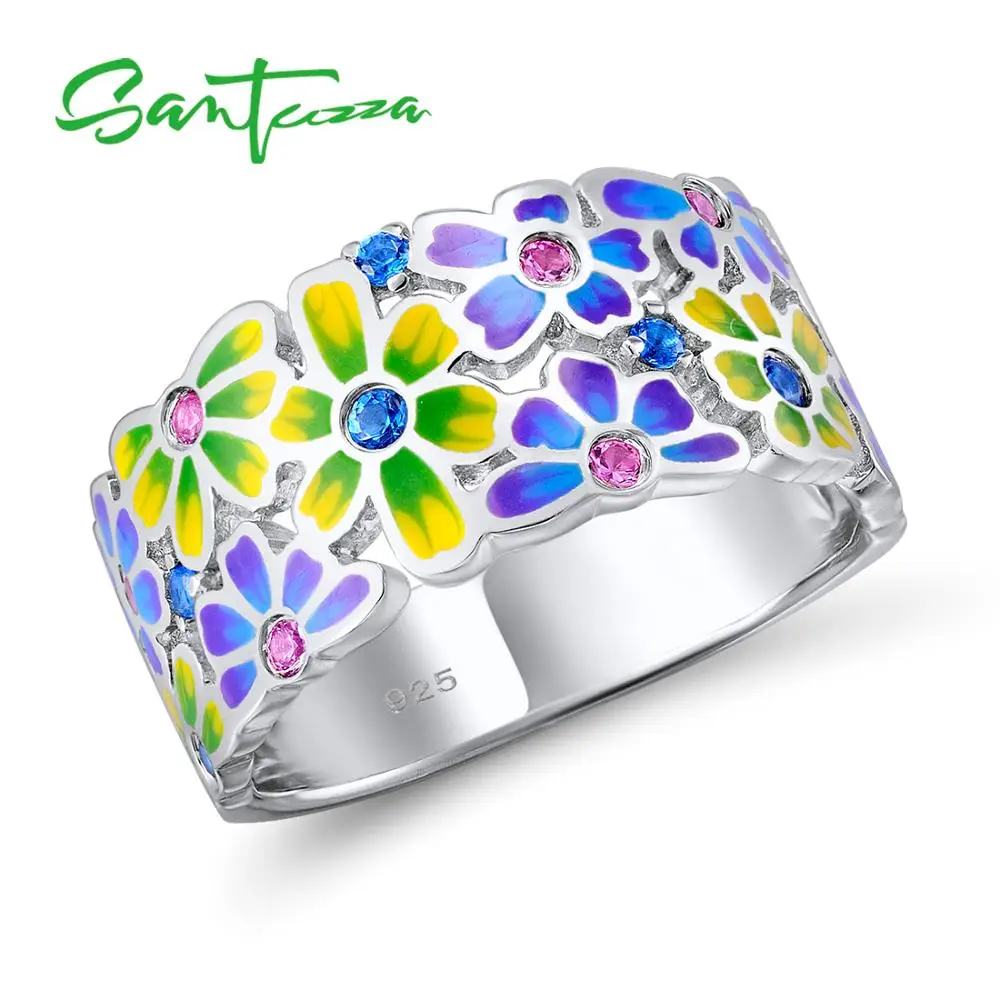 Santuzza Women Silver Zirconia 6