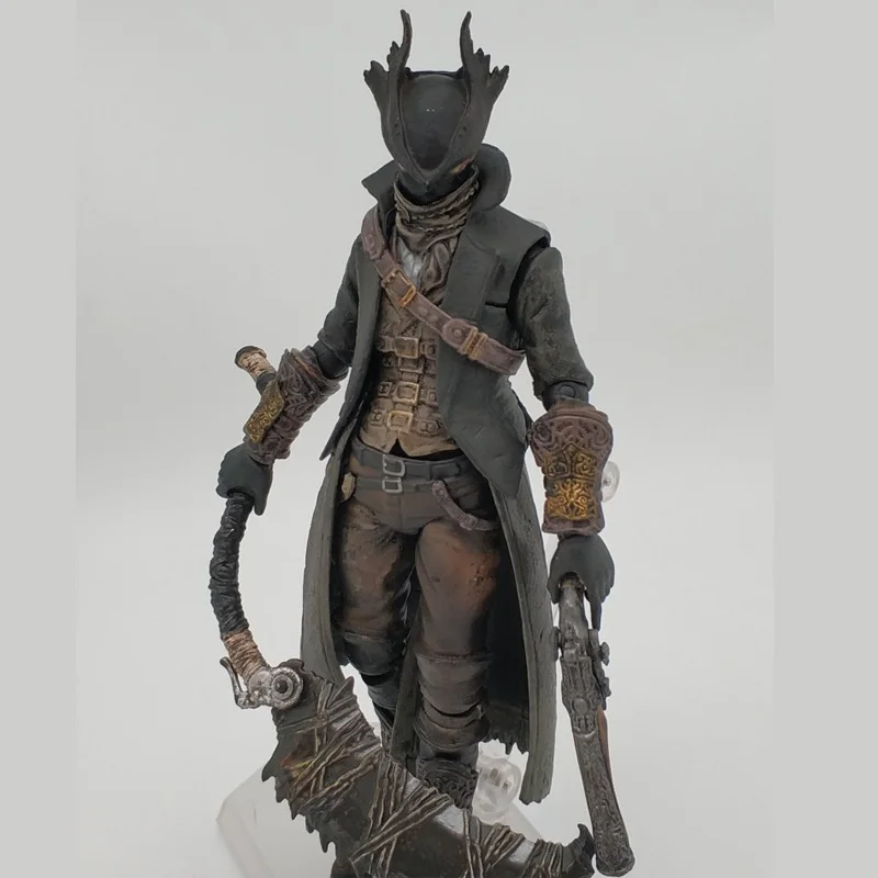 

Figma 367# Bloodborne Hunter PVC Action Figure Game Bloodborne Collection Model Toy 15cm