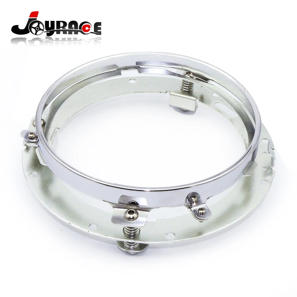 7" Inch Motorcycle LED Headlight Adapter Mounting Ring Bracket Head