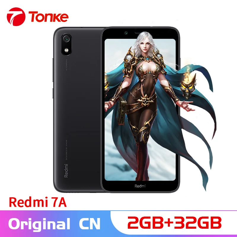 Оригинальный CN Rom Xiaomi Redmi 7A 2 Гб ОЗУ 32 ПЗУ Восьмиядерный Snapdragon 632 экран 5 45 &quot12 МП
