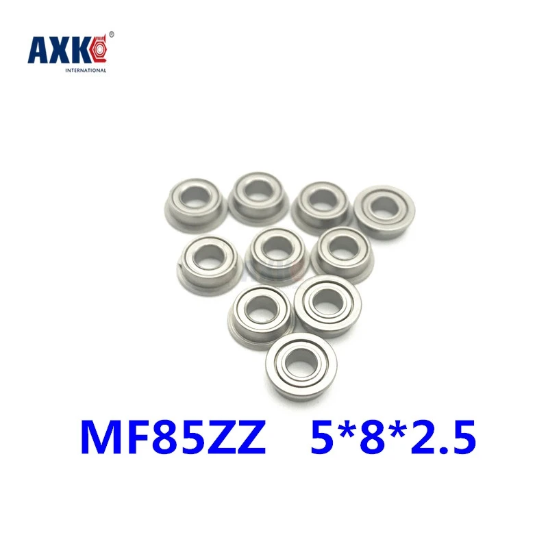 Black 25 PCS 5x14x5 mm Metal Flanged Rubber Sealed Ball Bearing F605-2RS Black 25 PCS 5x14x5 mm Metal Flanged Rubber Sealed Ball Bearing F605-2RS