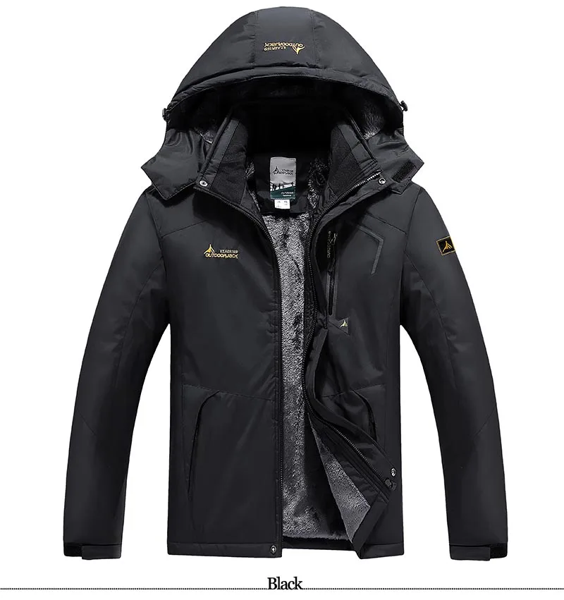 XIYOUNIAO new Outwear Winter Jacket Men Windproof waterproof Hood Male Jacket thicken Warm Men Parkas coat Size L-6XL