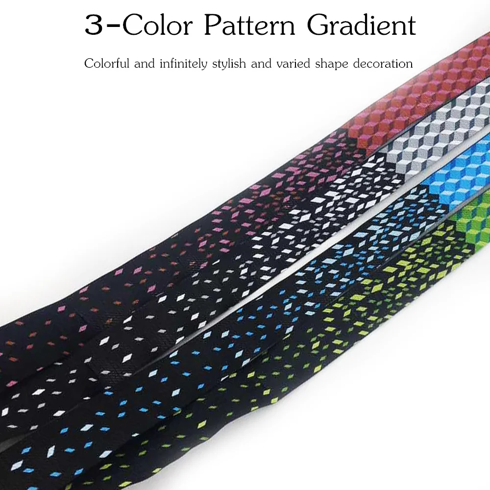 VXMSoft Road Bike Bicycle Handlebar Cork EVA PU Bar Tape Professional Cycling Damping Anti-Vibration Wrap With 2 Bar Plug