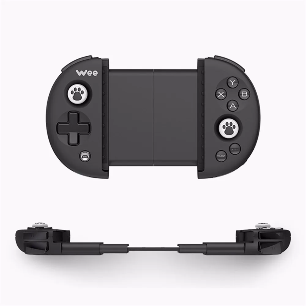 Koop Bluetooth Draadloze Game Controller Verstelbare Ergonomie Voor iPhone Voor Android Compatibiliteit Knoppen Batterij Controle Joystick