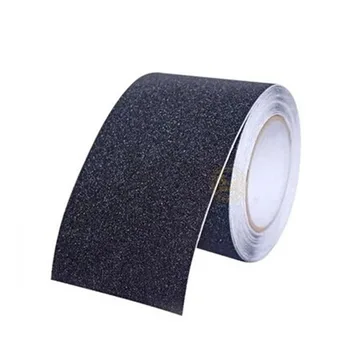 

5M*15CM Anti Slip Tape Stickers for Stairs Decking Strips Shower Strips Pad Flooring Safety Tape Mat (Black)