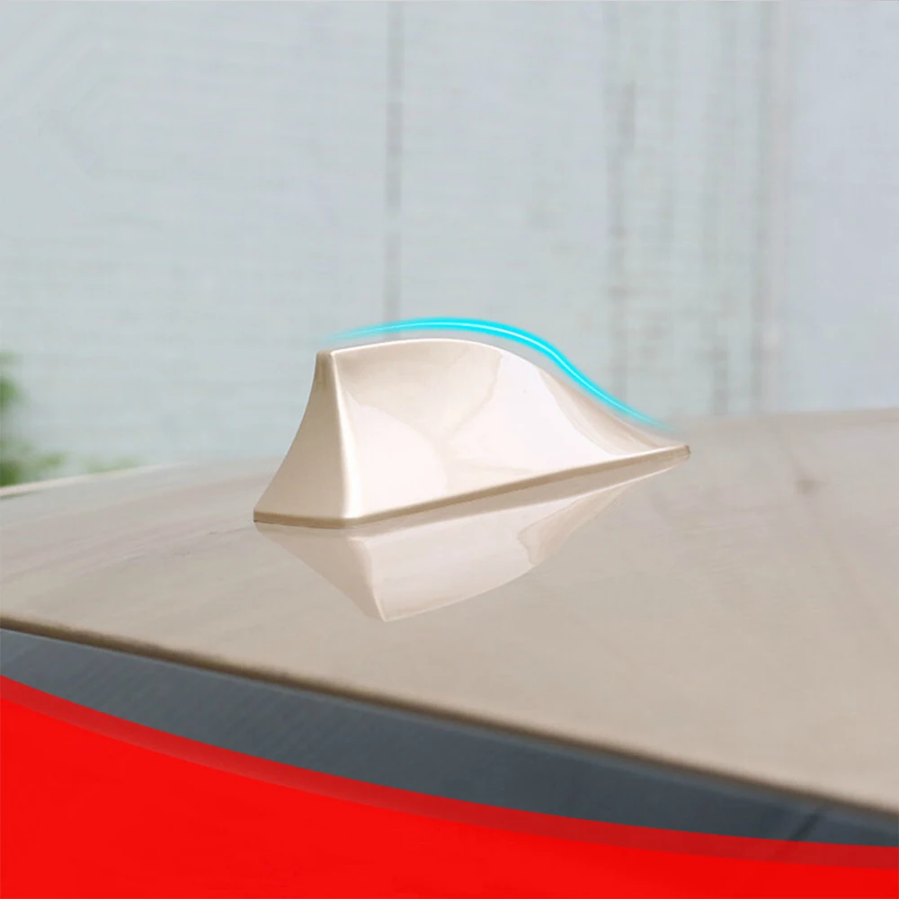 

1pcs Car Truck Van Roof Shark Fin Antenna Radio Signal Aerial Universal For Lada/Mercedes-Benz/Peugeot/Renault/Chevrolet/ Opel