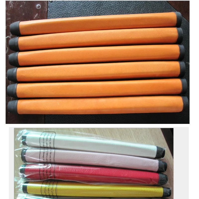 Leather Golf Putter Grip Fits 0.6 Standard Shaft Assorted Colors Golf Leather Grip Anti Skid Design 5