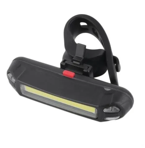 Sale USB Rechargeable COB LED Bicycle Bike Front Rear Tail Light Warning Lamp New Arriva 12