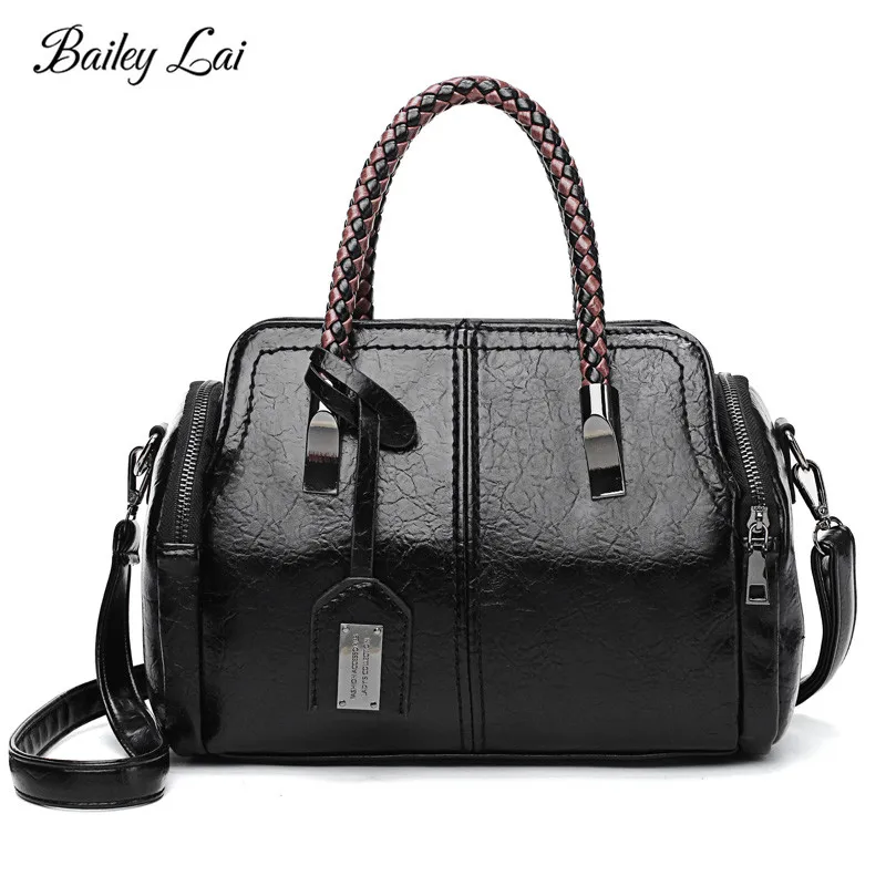 BAILEY LAI Vintage Trend PU Leather Ladies HandBags Women Messenger Bags Bags for women 2019 Crossbody Shoulder Bag Handbag BAILEY LAI Vintage Trend PU Leather Ladies HandBags Women Messenger Bags Bags for women 2019 Crossbody Shoulder Bag Handbag