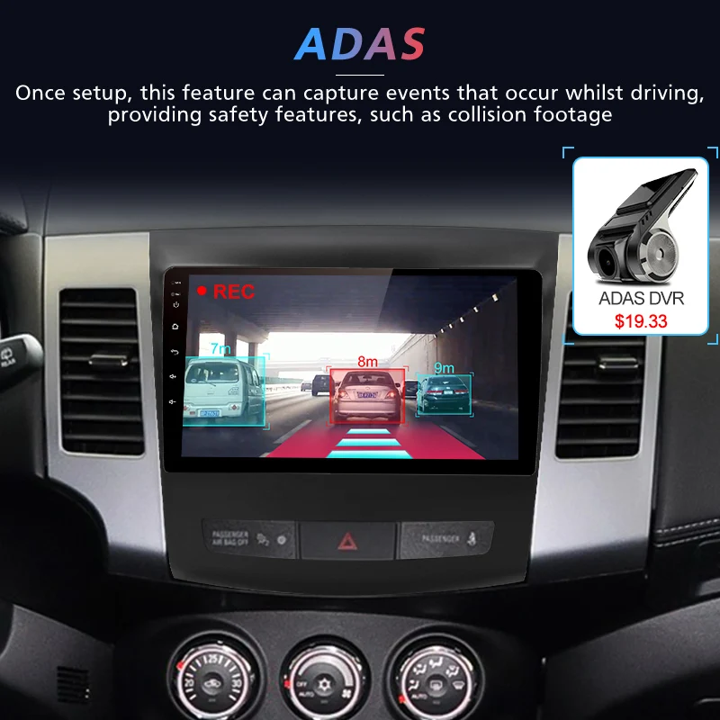 Junsun 2 Din Мультимедиа Видео плеер Android 8 1 gps навигация радио для Mitsubishi Outlander xl 2005 2011 no