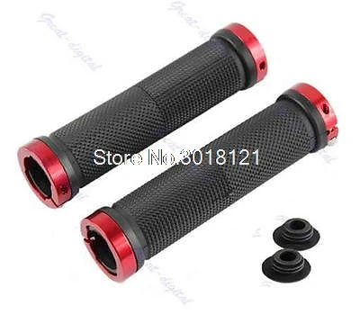 

1 Pair Cycling Lock-on Handle For Bicycle Road MTB BMX Bike Handlebar Red Drop ship