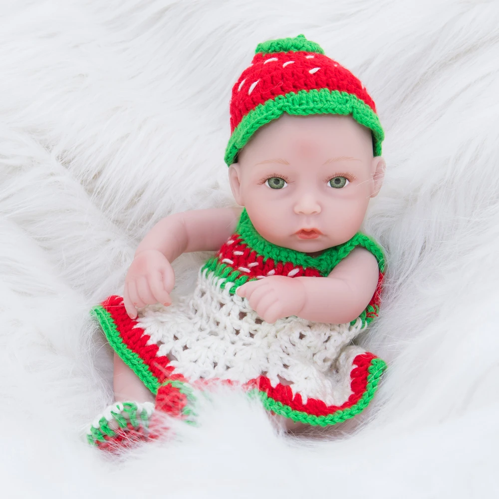Детские куклы реалистичные Reborn Baby Doll Фигурки игрушки полностью силиконовые