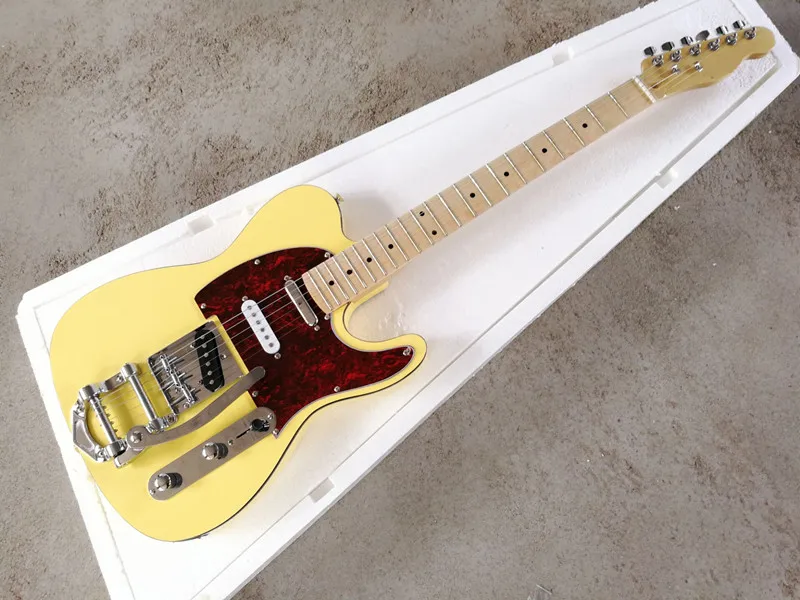 

Factory customized vibrato guitar strings are provided by body electric guitar with 3 pickup cards, Black Binding, maple leaf