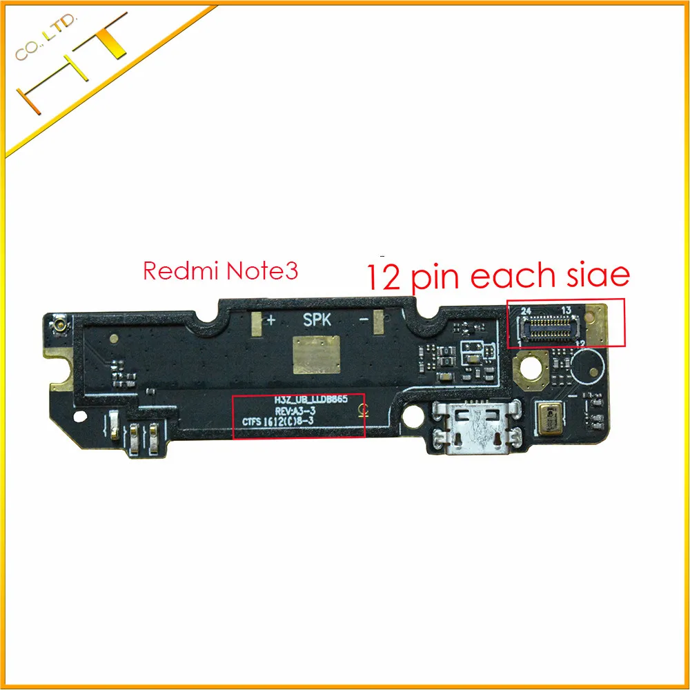 Micro usb зарядная док-станция печатная плата для зарядного устройства плата Гибкая Материнская плата замена кабельного разъема для xiaomi Redmi Note 3 Note3 Pro