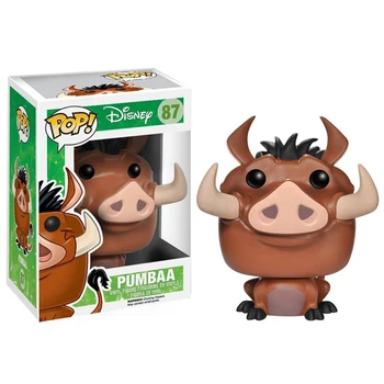 

FUNKO POP figures movie The Lion King Pumbaa Simba PVC action figure collection Disney figura model kids toys doll with box