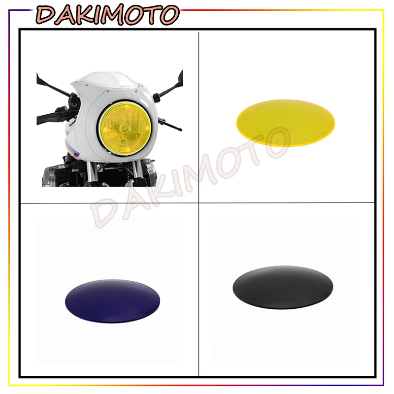 

for HONDA NTV650 Bros(NT650J) Hawk GT 1988-1990 Motorcycle Acrylic Headlight Protector Cover Screen Lens