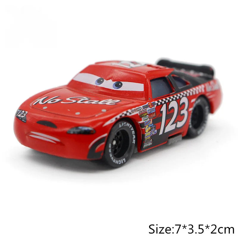 Disney Pixar машина 2 3 Lightning McQueen Джексон Storm Салли Гвидо Mater 1:55 Diecast металлические модели машинок из сплава для детей подарок игрушка мальчика