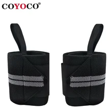 1 para Einstellbar Armband Handgelenk Schützen Unterstützung COYOCO Marke Professionelle Sport Gewichtheben Armbänder Handgelenk Brace Grau