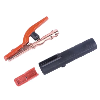

500A Welding Electrode Clamp Heavy Duty Electrode Clamp Reboot Electrode Holder Copper For Welder Machine ARC Power Tools