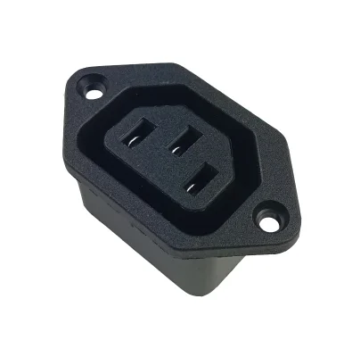 Упаковка из 10 шт. шасси женский 3PIN AC IEC320 C13 C14 встроенный разъем адаптер