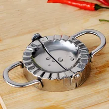 Кухонные инструменты клецки Jiaozi устройство легко самодельные пельмени формочка из нержавеющей стали скалка для пельменей резак делая машины инструменты