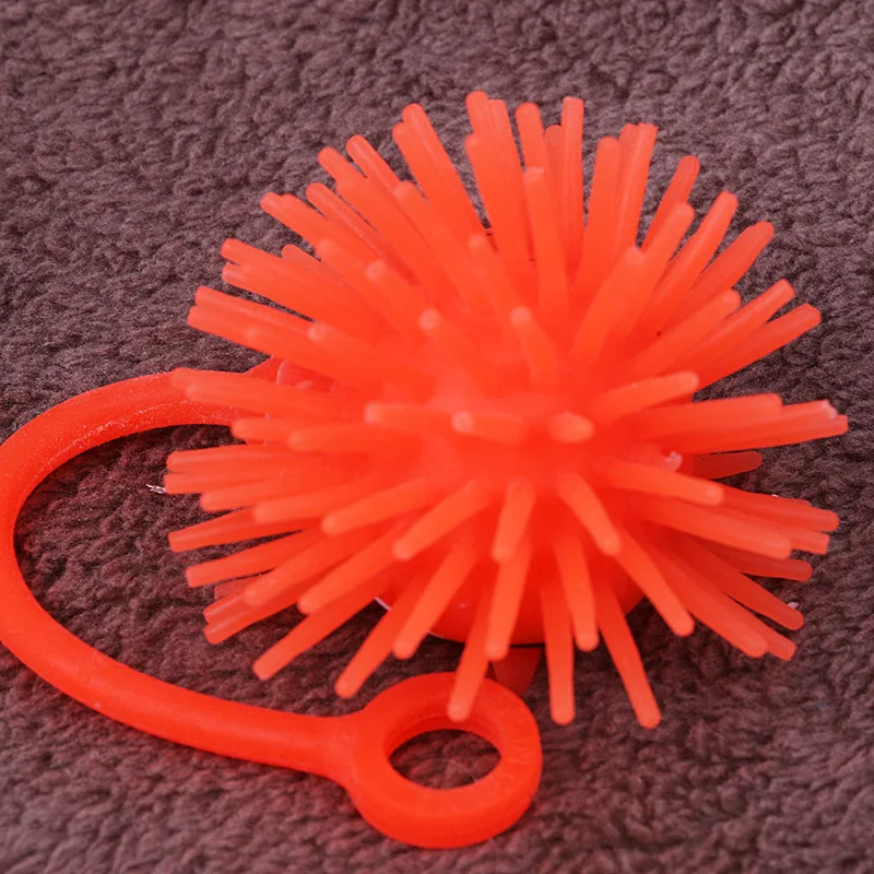 Горячая милый мигающий плюшевый надувной с подсветкой Ежик мяч флэш-игрушки для мальчиков подарок на день рождения фигурки животных
