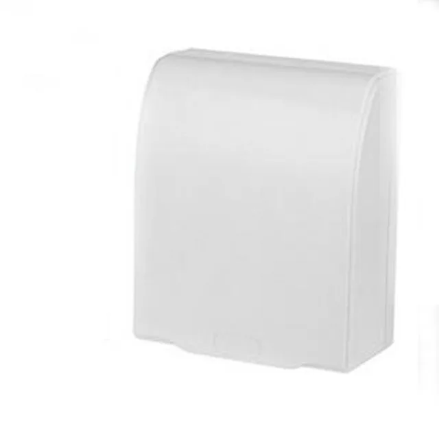 2pcs Electrical Socket Waterproof Cover Thick Waterproof Box Bathroom 86 Type Wall Switches