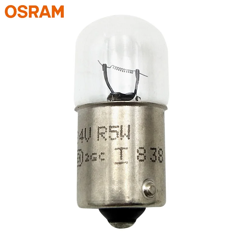 OSRAM 24V R5W 5627 5W грузовик стандартный внутренний Светильник лампы номерного знака OEM авто сигнальные лампы 10 шт