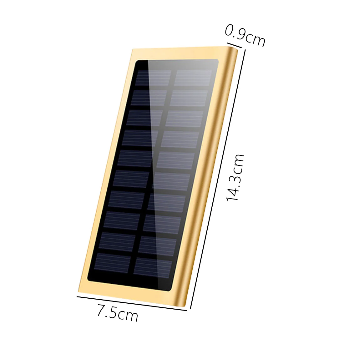 Ультра-тонкий солнечный мобильный источник питания комплект без батареи DIY Солнечная батарея зарядное устройство Коробка для хранения двойной USB 18650 Внешний Аккумулятор Чехол