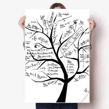 

DIYthinker Seeking Limits Mathematical Formulas Calculus Vinyl Wall Sticker Poster Mural Wallpaper Room Decal 80X55cm