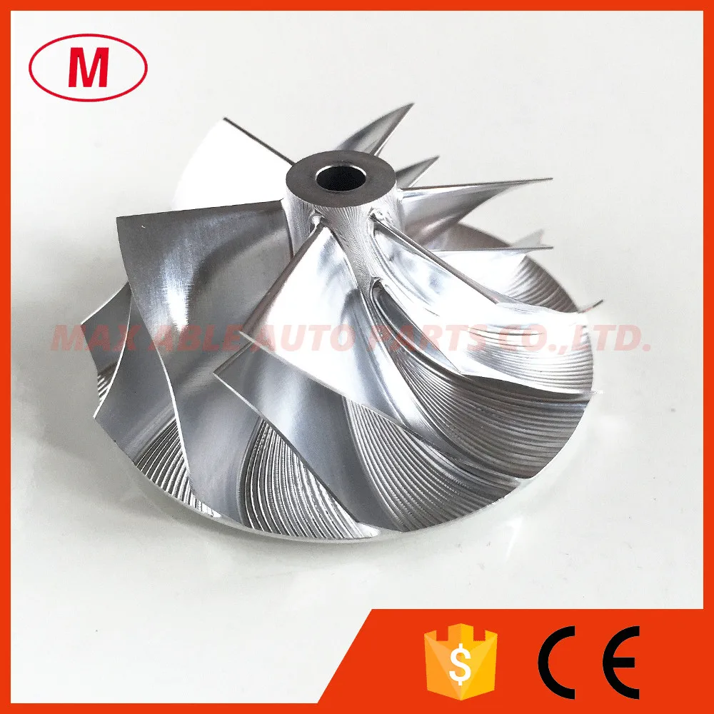 

TD04HL 49189-X 19T Turbocharger Aluminum 2024/Milling/Billet Compressor wheel 46.02/58.00mm 6+6 blades for Volv*o Turbo CHRA