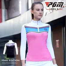 Одежда для гольфа Женская ледяная Одежда с 7 рукавами одежда может быть оснащена Юбкой Костюм на молнии стоячий воротник высокая эластичная Функциональная одежда для гольфа