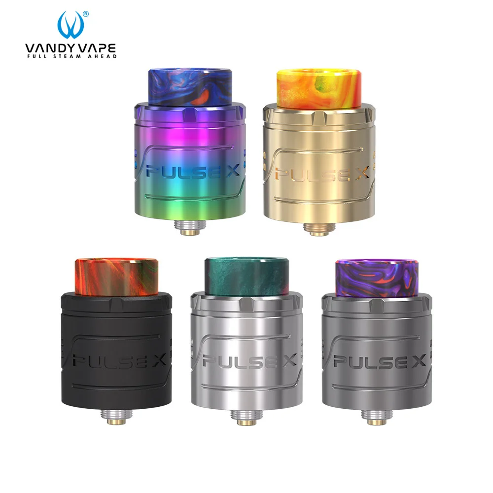 

Original VandyVape Pulse X BF RDA Atomizer 2ML Electronic Cigarette Top Squonk Feed Vape Tanks For 510 Pin Box Mod