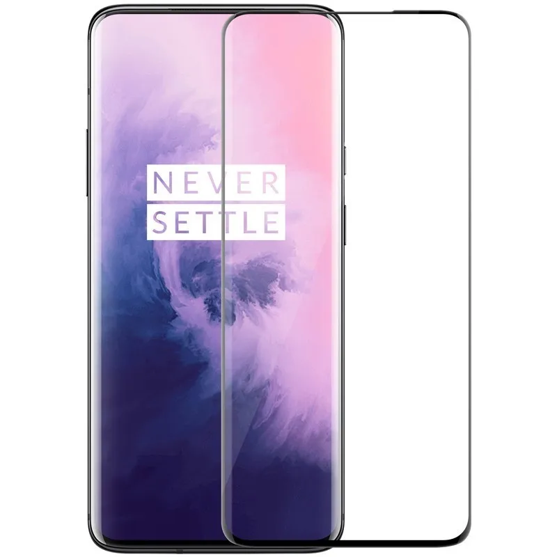 Для OnePlus 7T Pro закаленное стекло OnePlus 7 Pro Защитное стекло NILLKIN 3D изогнутое CP+ Max полное покрытие защитное стекло