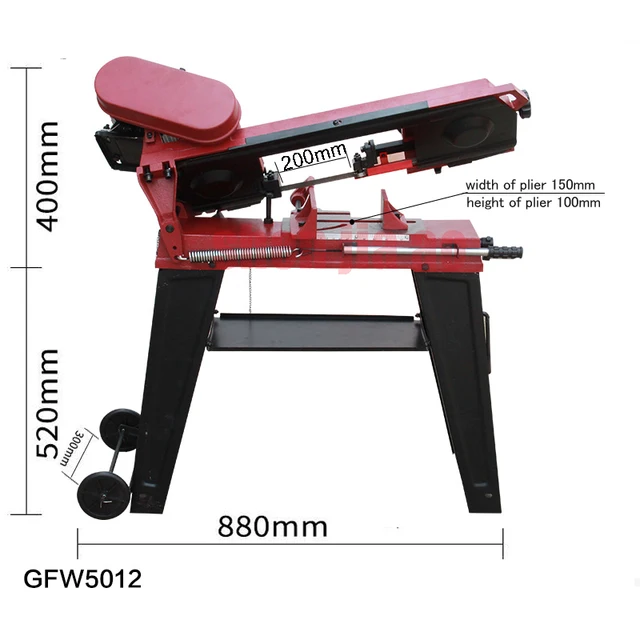 スタンド付きバンドソー GFW5012