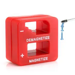 Новый Magnetizer размагничивания Инструмент Синий отверток Магнитный Палочки до инструмент Отвертка