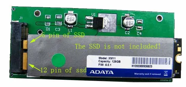 UX31 UX21 TAICHI21 TAICHI31 SSD XM11 SDSA5JK-128G SDSA5JK-256G SD5SE2-128G SD5SE2-256G до 2,5 sata 22 булавки адаптера